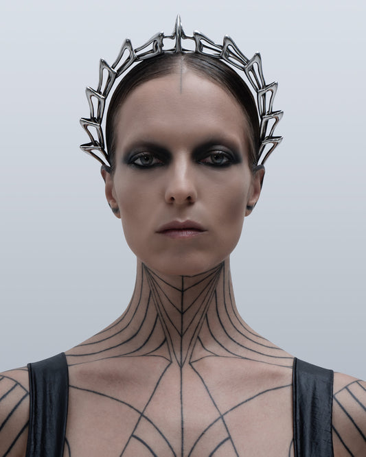 Futuristic Amphibian Crown/Choker